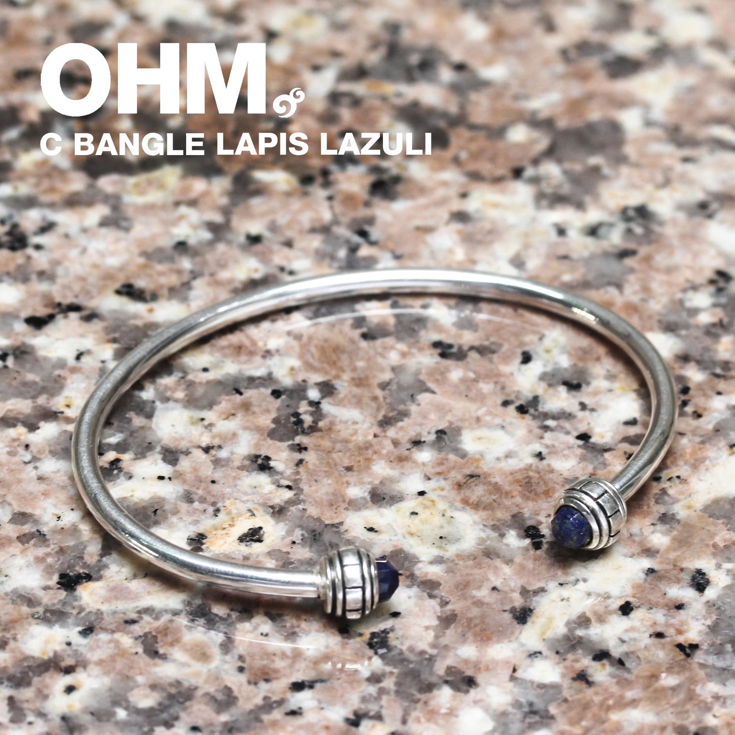 OHM C Bangle Lapis