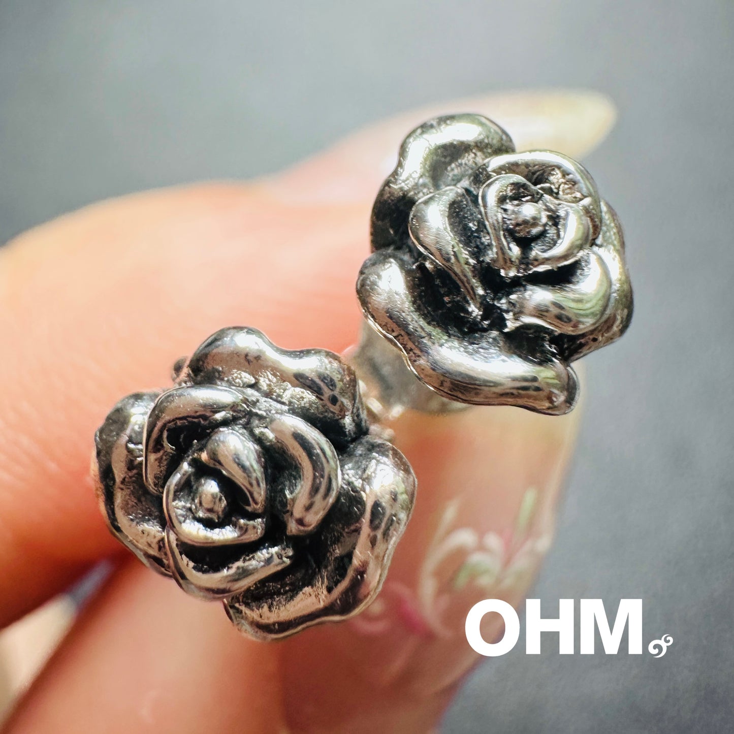 OHMnique - Right As Rose Studs - pre order