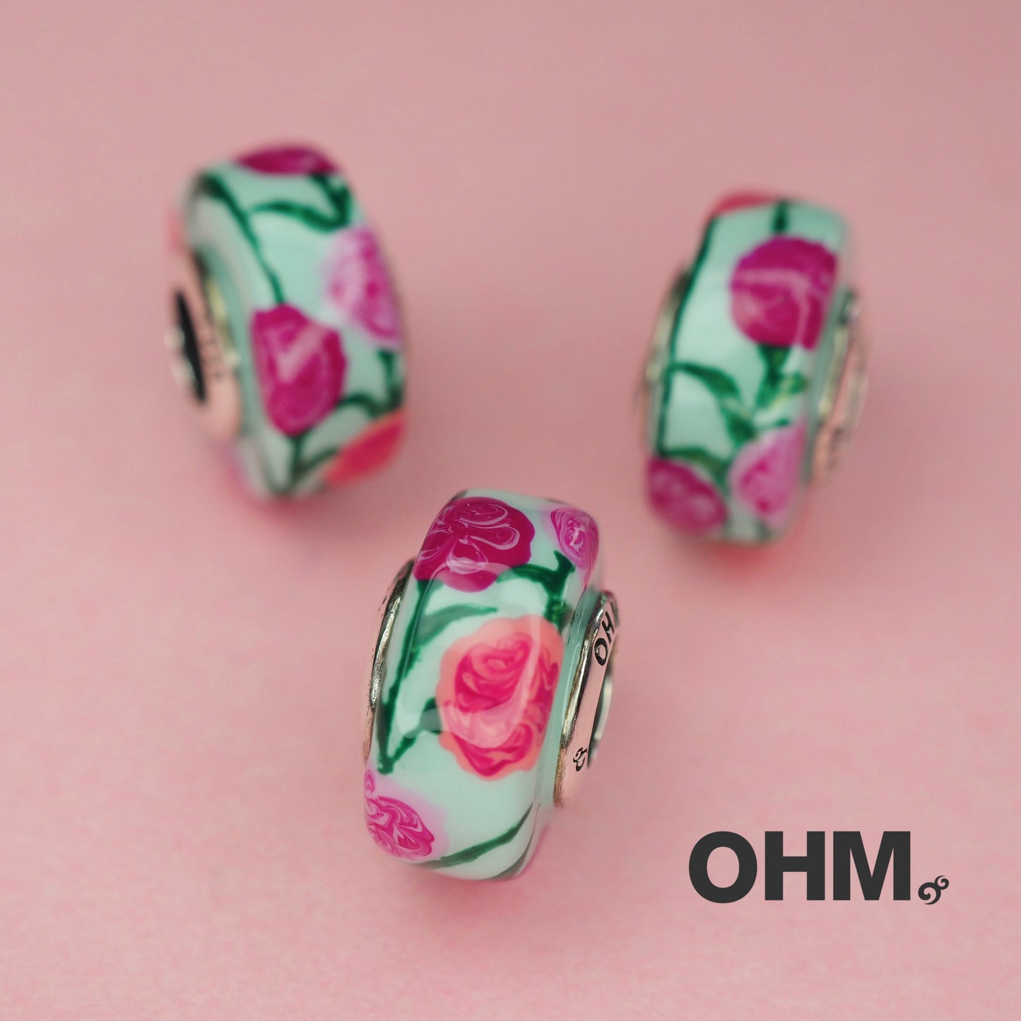 OHMnique -Enchanted Carnation (Enamel) - Last piece