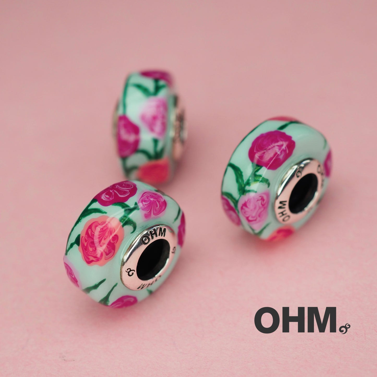 OHMnique -Enchanted Carnation (Enamel) - Last piece