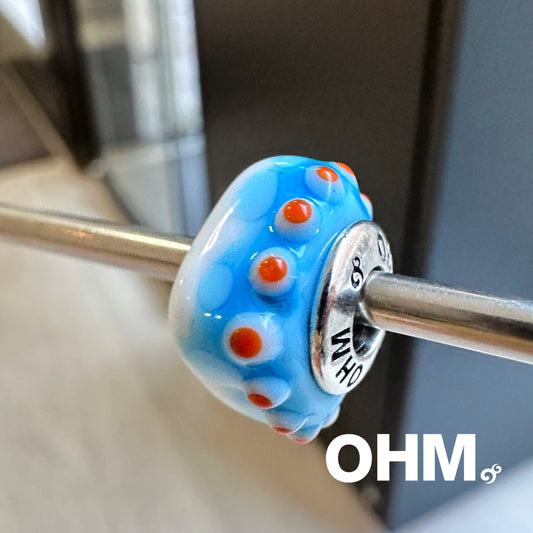 OHMnique - Glass Patisserie - Blue Jelly Cake - last piece