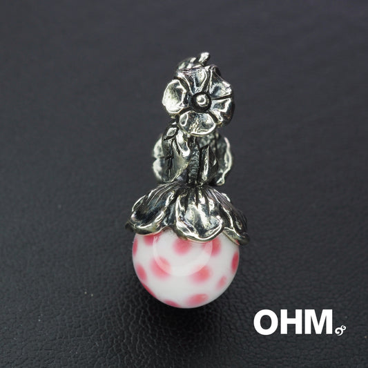 OHMnique - Hidden Flower - Pink Dots -last piece