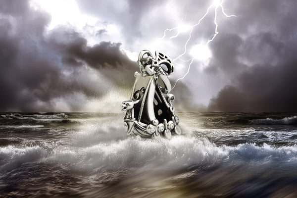 BEADMAIL NO. 44 Norse Longship - last piece