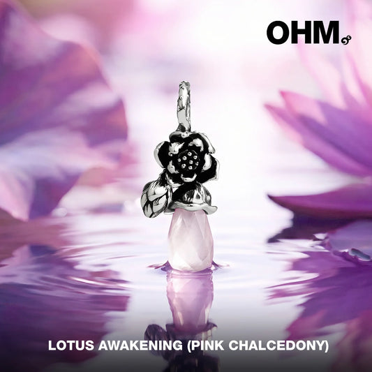 Lotus Awakening (Pink Chalcedony) - Shipping After 16 March 2026