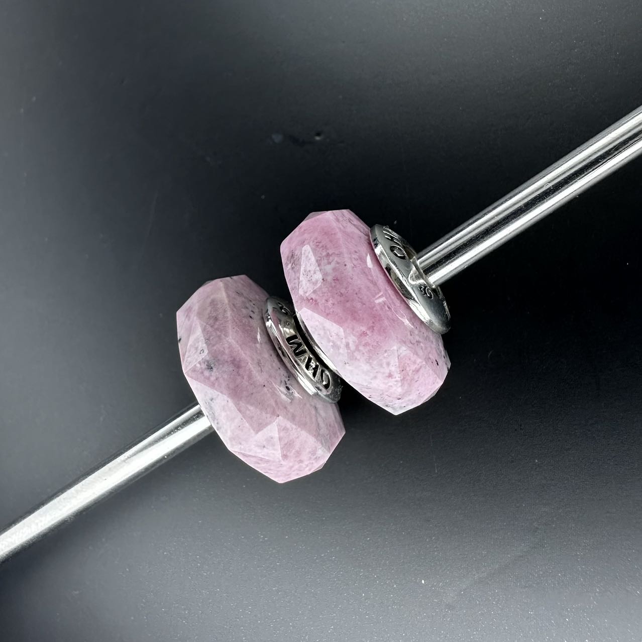 Ohmnique - Softness Touched ( Rhodonite ) - Only 2 pieces