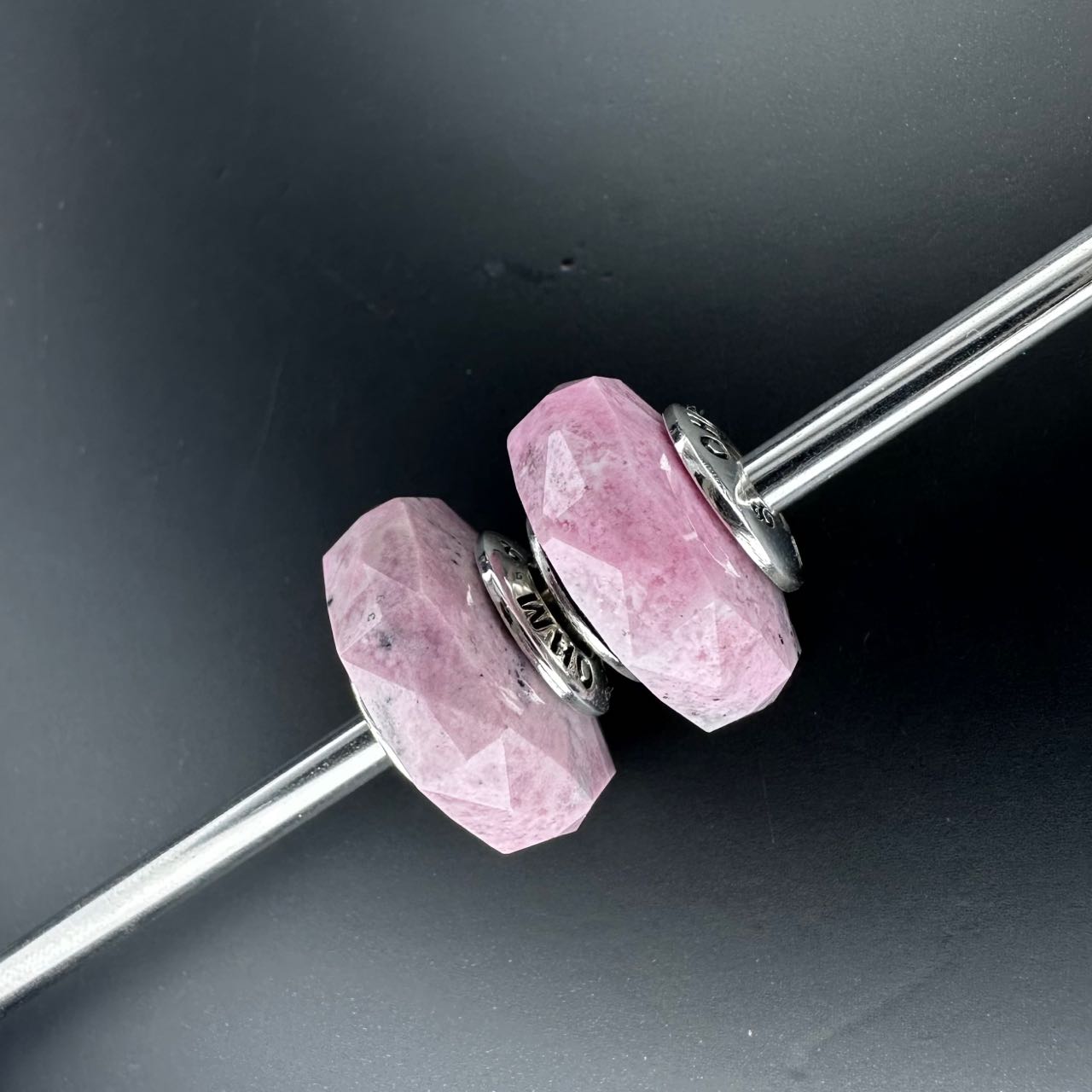 Ohmnique - Softness Touched ( Rhodonite ) - Only 2 pieces