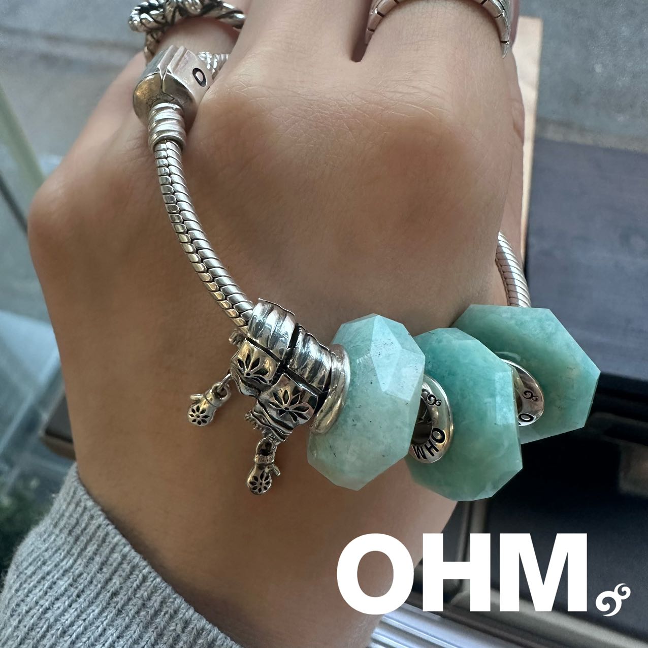 OHMnique - Amazonite Awesomatnite - 3 pieces left