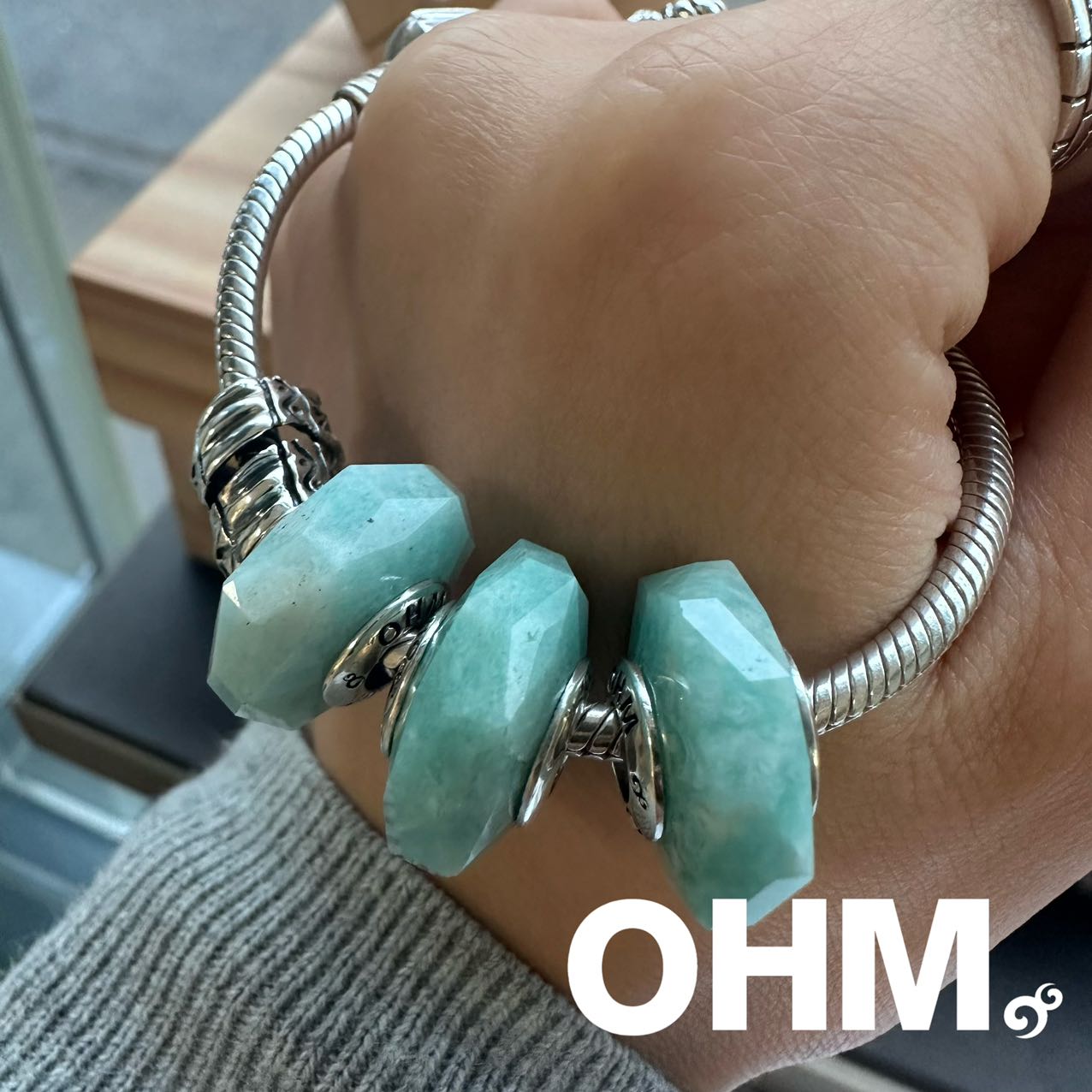 OHMnique - Amazonite Awesomatnite - 3 pieces left