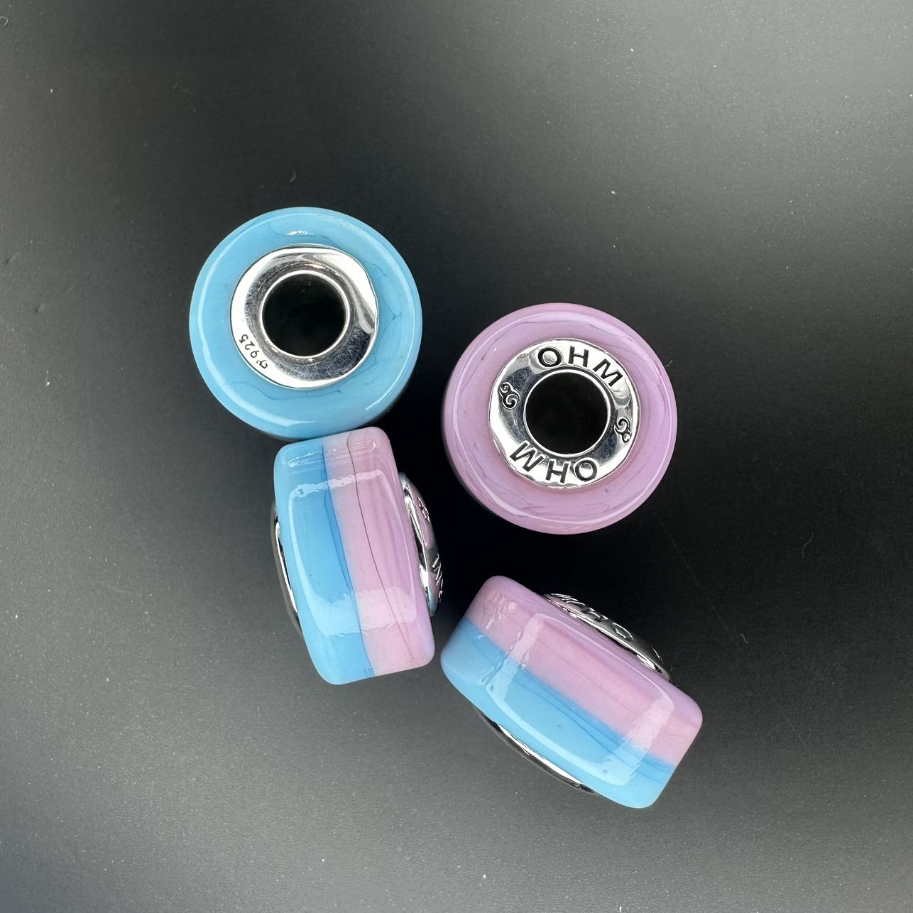 OHMnique - Pink Blue Transition Barrel - LE - last piece