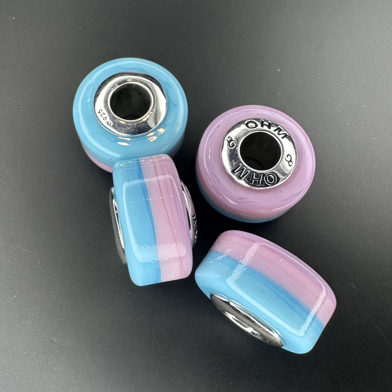 OHMnique - Pink Blue Transition Barrel - LE - last piece
