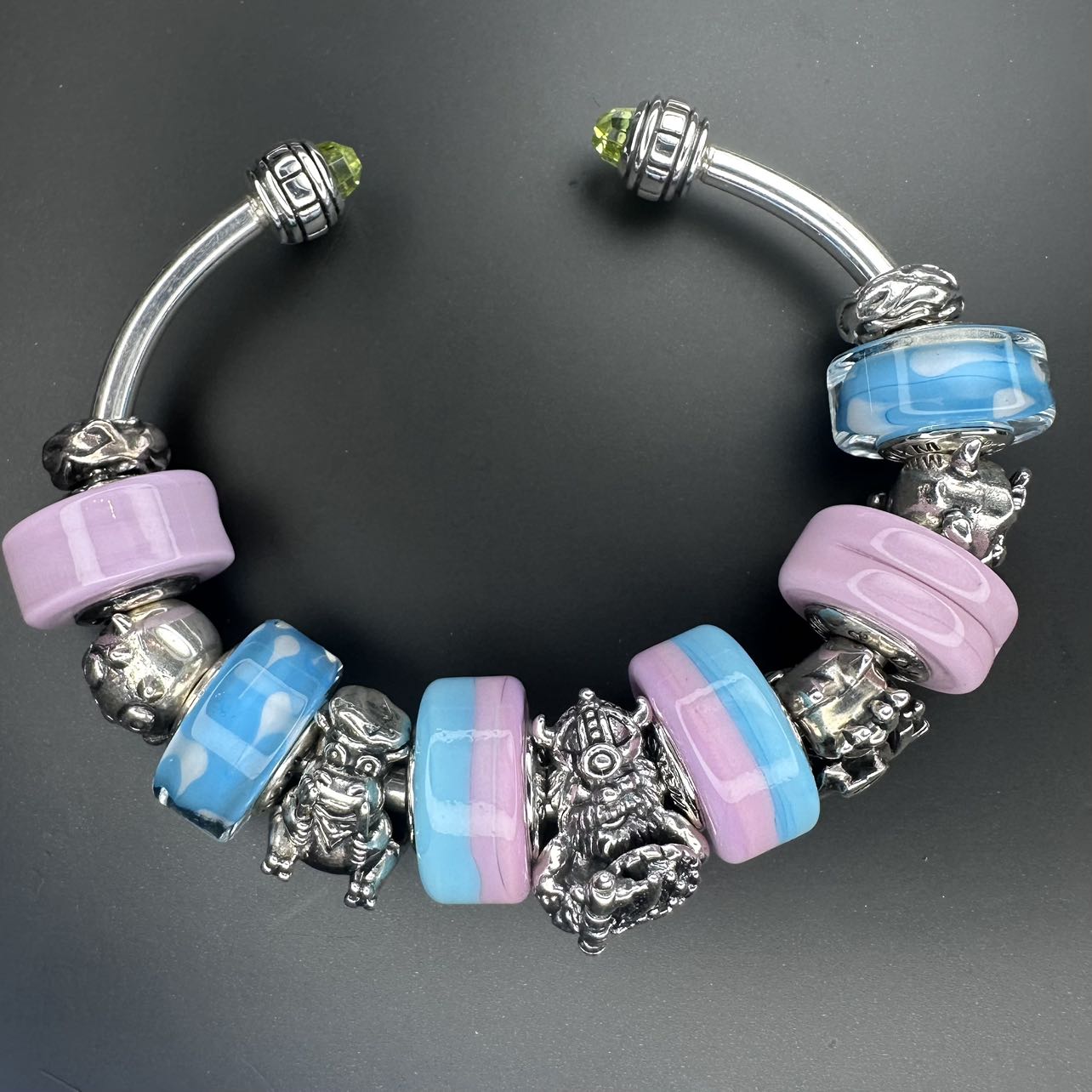 OHMnique - Pink Blue Transition Barrel - LE - last piece