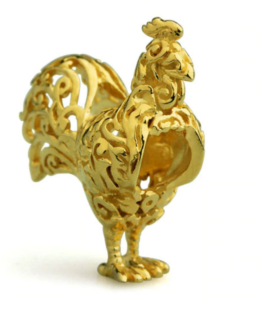 Year Of The Cock (Gold Vermeil)