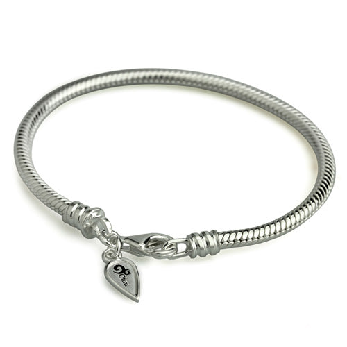 Lobster Clasp Sterling Silver Bracelet (Retired)