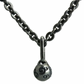 Dirty OHM Ball Necklace 50cm