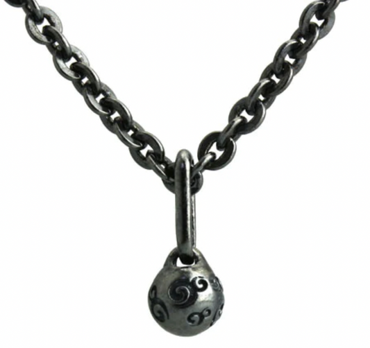 Dirty OHM Ball Necklace 70cm