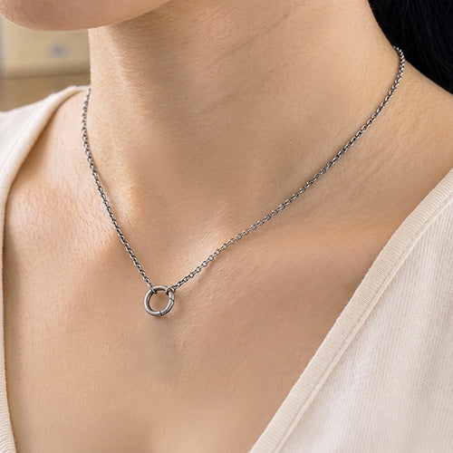 Ohm Dynamic Jumpring Necklace - pre order