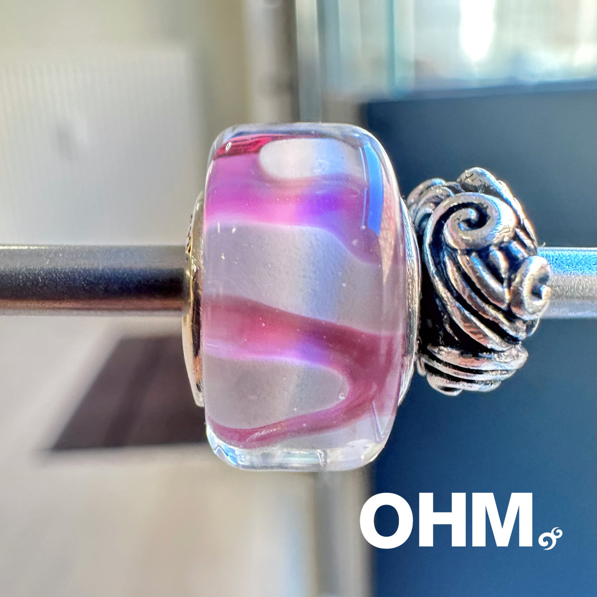 OHMnique - Grey & Blush- last piece