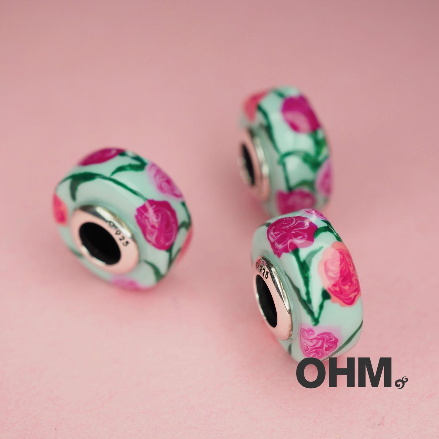OHMnique -Enchanted Carnation (Enamel) - Last piece