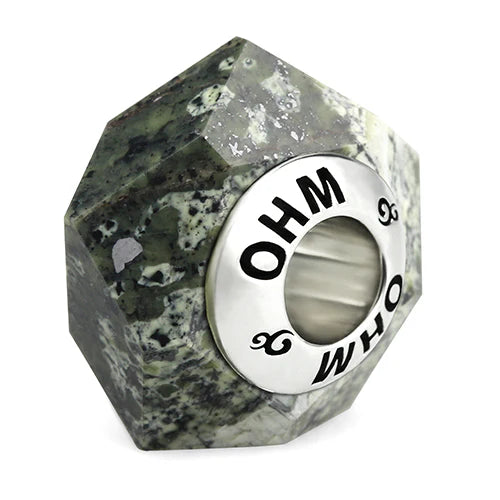 OHM16th - Zebra’s Garden (Green Zebra Jasper)