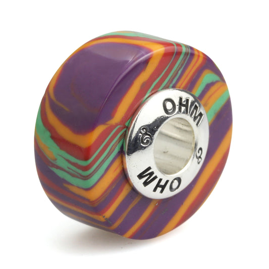 OHMnique -Retro Ripples (Turquoise Rainbow Synth) - pre order