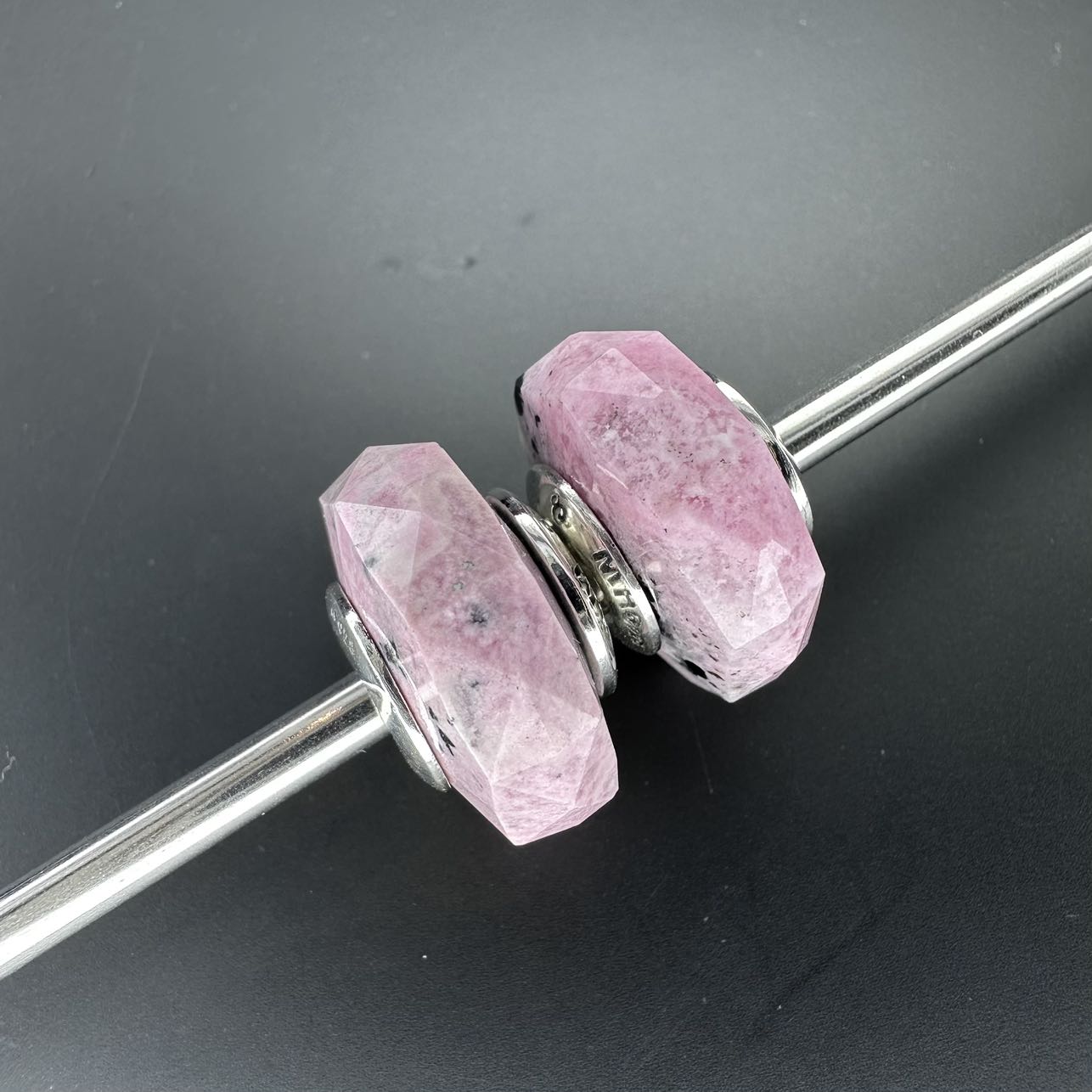 Ohmnique - Softness Touched ( Rhodonite ) - Only 2 pieces