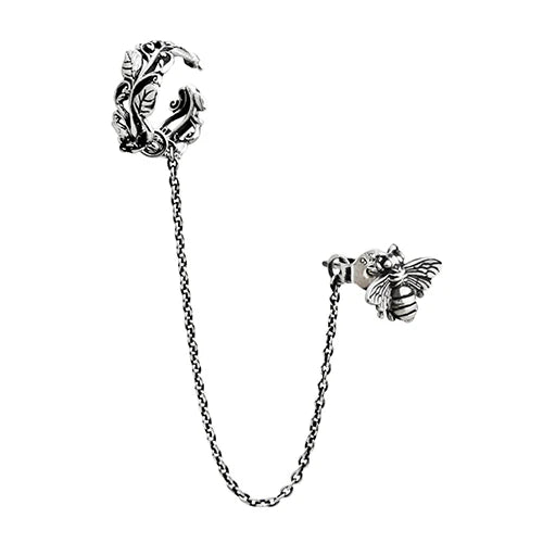 Bee Brave Earrings Withveritas Vine Ear Cuff - pre order