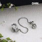 Lucky Lady Earrings With Veritas Vine Ear Cuff- pre order